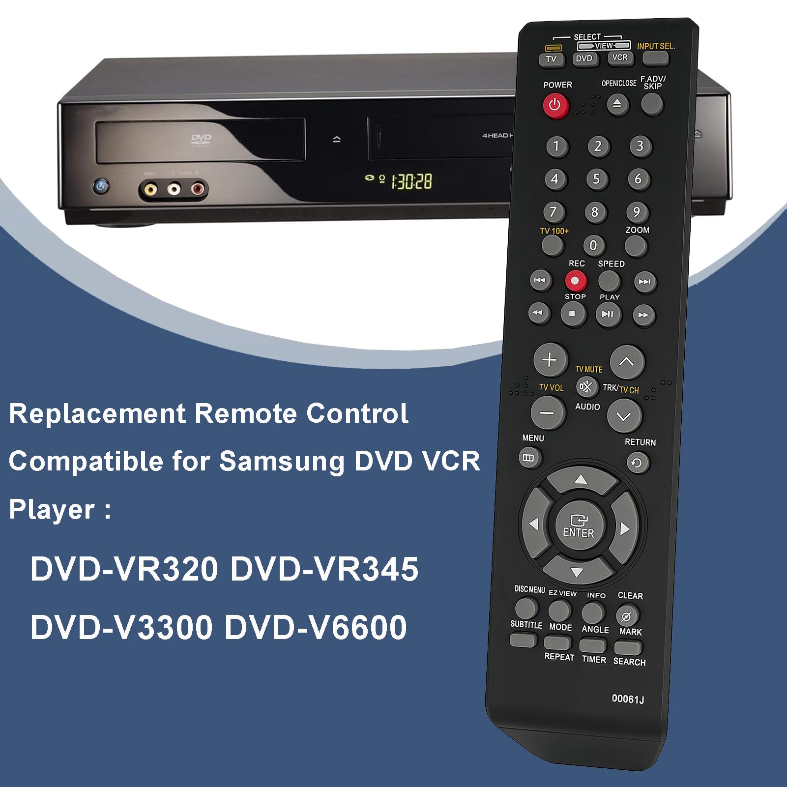 Amazon.com: Replacement Remote Control Compatible for Samsung DVD